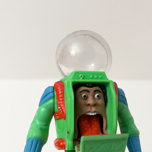 Vtg 1989 Ghostbusters Action Figure Winston Fright Features Kenner Astronaut Toy - Picture 6 of 16